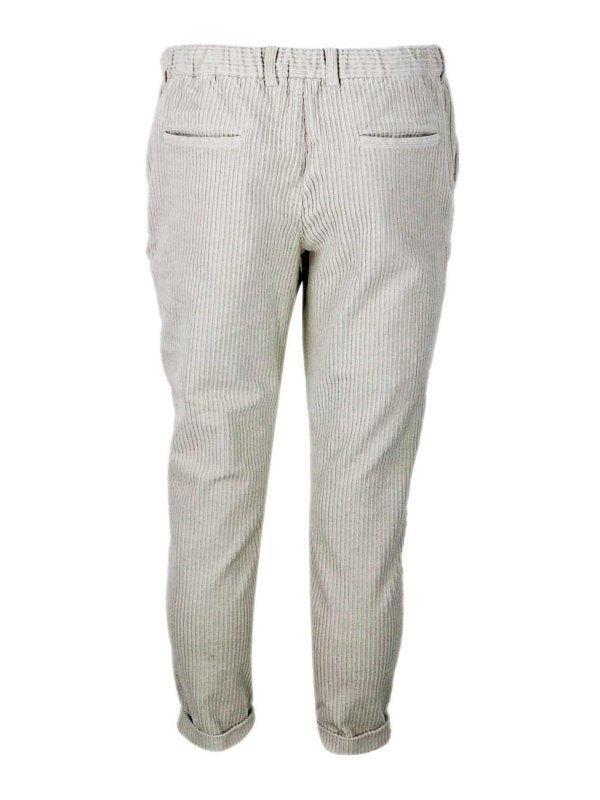 Pantaloncini In Cotone Elasticizzato