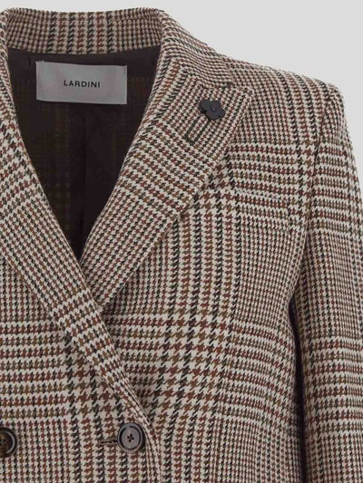 Cappotto Doppiopetto Lardini In Lana