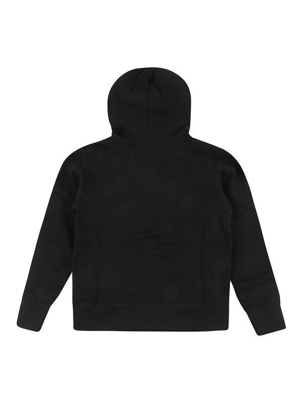 Ls Po Hood-tops-knit