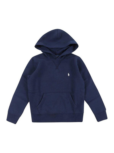 Ls Po Hood-tops-knit