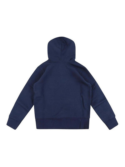 Ls Po Hood-tops-knit