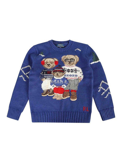 Ls Cn Bear-maglione-pullover