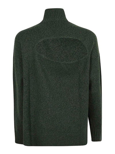 Maglione Convertibile Con Collo Alto