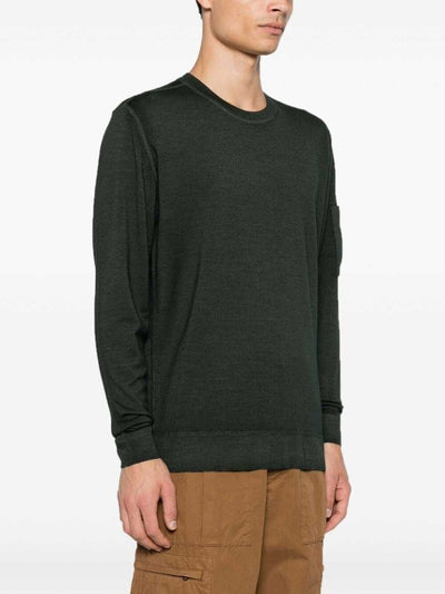 Maglione Girocollo In Maglia