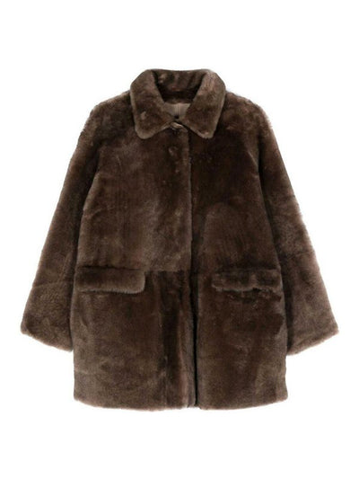 Cappotto In Shearling