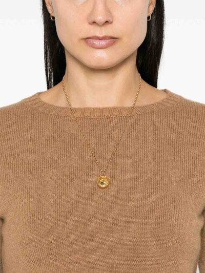 Maglia Girocollo In Cashmere