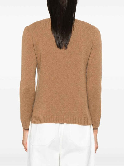 Maglia Girocollo In Cashmere