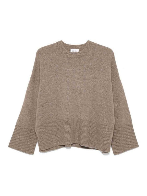 Maglia Girocollo In Cashmere