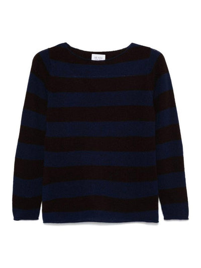 Maglione A Righe In Cashmere