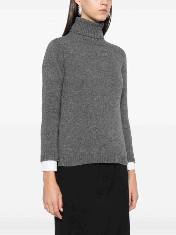 Maglia Dolcevita In Cashmere