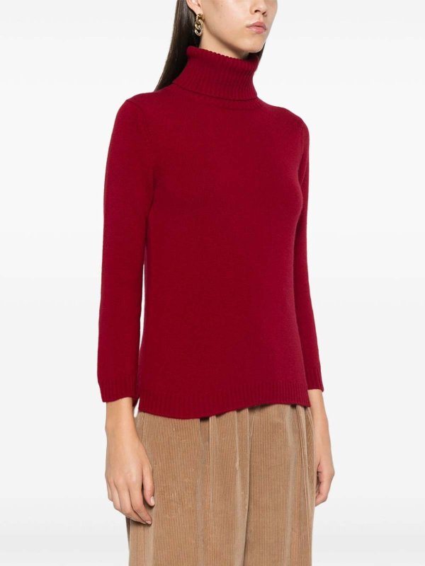 Maglia Dolcevita In Cashmere