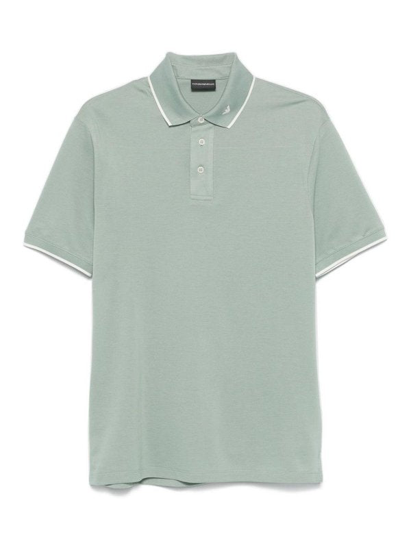 Polo In Cotone Con Logo