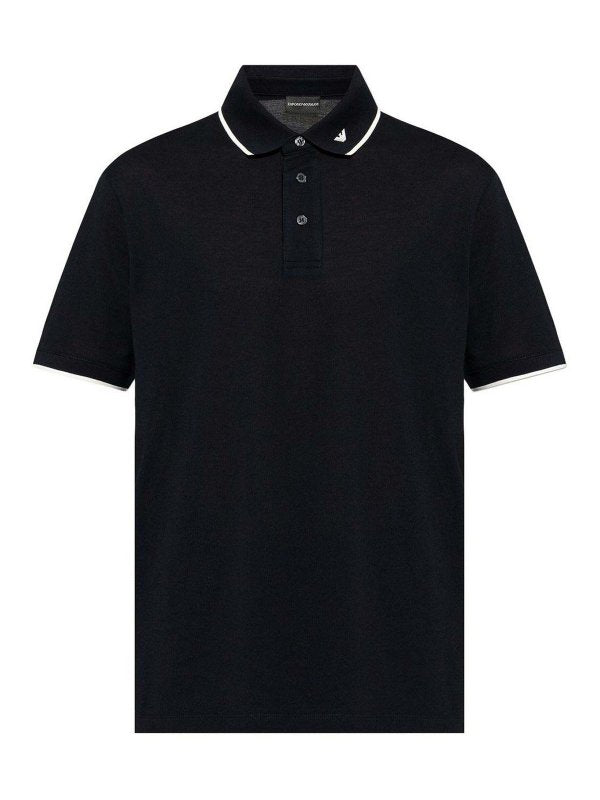 Polo In Cotone Con Logo