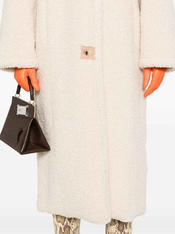 Cappotto In Shearling Double Face