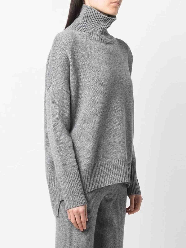 Maglione A Collo Alto In Cashmere Heidi