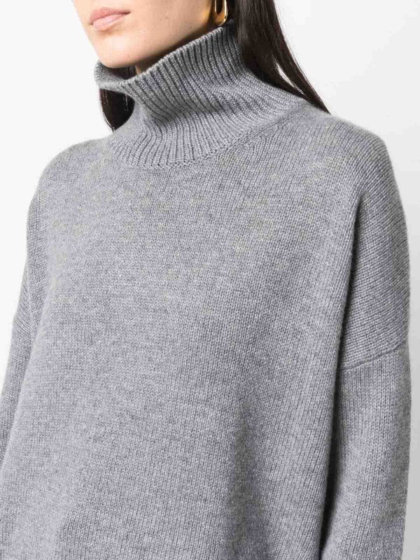 Maglione A Collo Alto In Cashmere Heidi