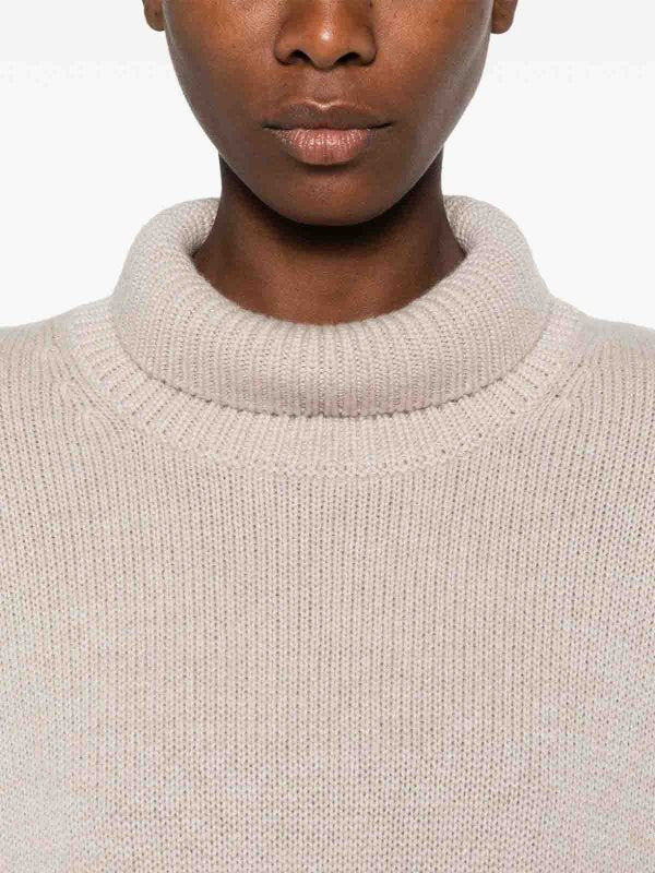 Maglione A Collo Alto In Cashmere Heidi