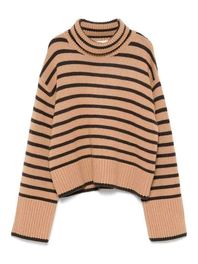 Maglia In Cashmere A Righe