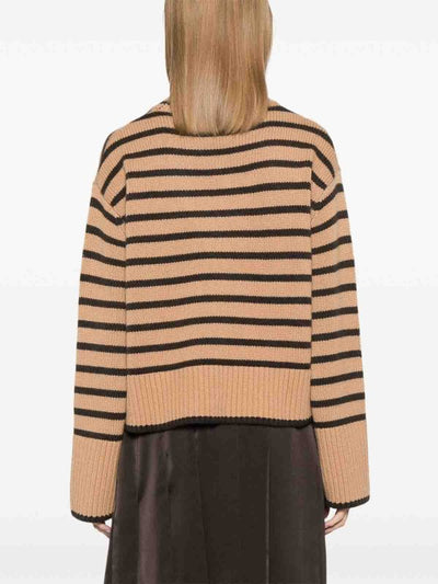 Maglia In Cashmere A Righe