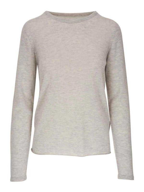 Maglia Girocollo In Cashmere