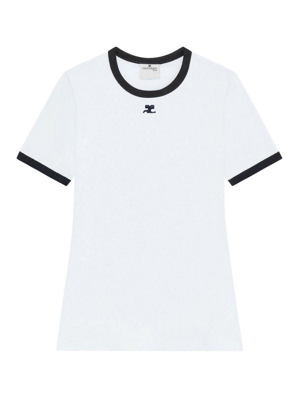 T-shirt In Cotone Con Logo