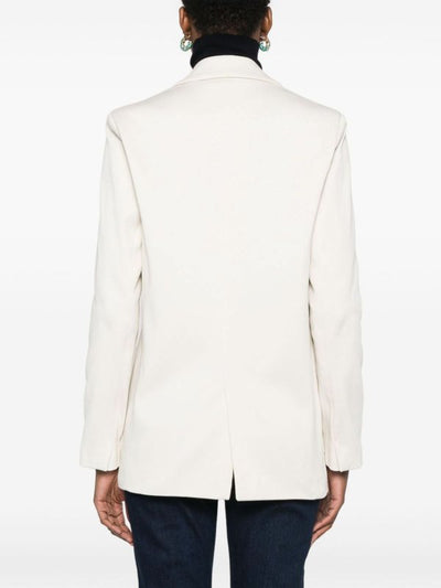 Giacca Blazer Monopetto In Cotone