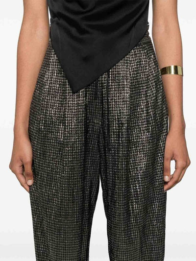 Pantaloni Pied De Poule Lam