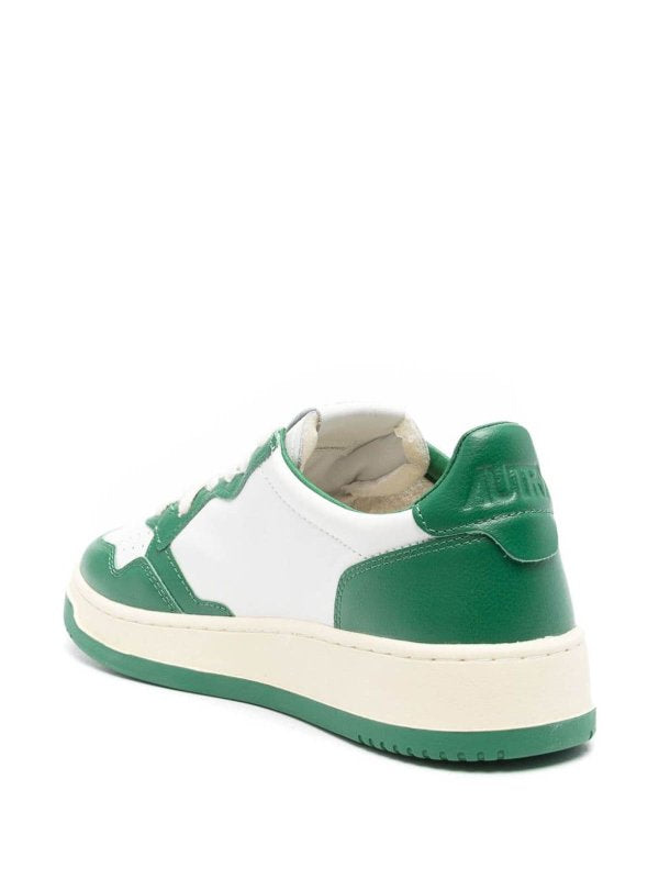 Sneaker Basse In Pelle Da Medaglia