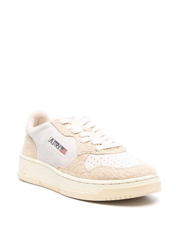 Sneakers Medalist In Pelle E Camoscio