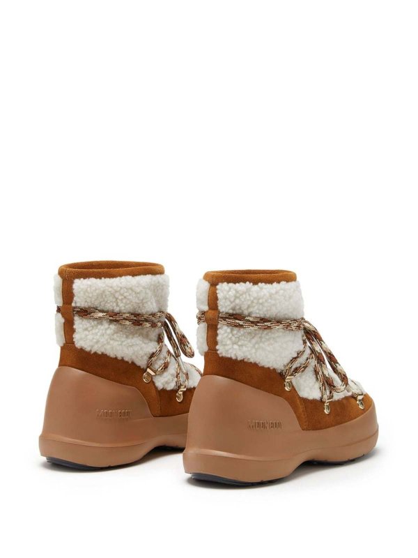 Stivali Da Neve Bassi In Shearling Luna