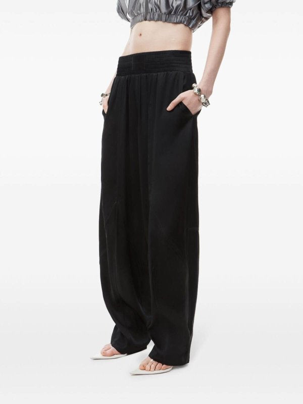 Pantalone Ampio Con Baloon Elastico