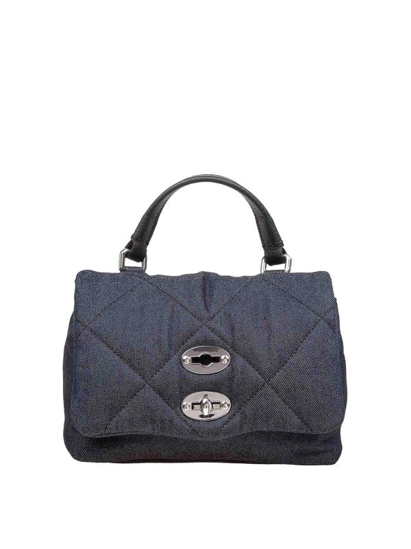 Postina Baby In Denim Colore Blu