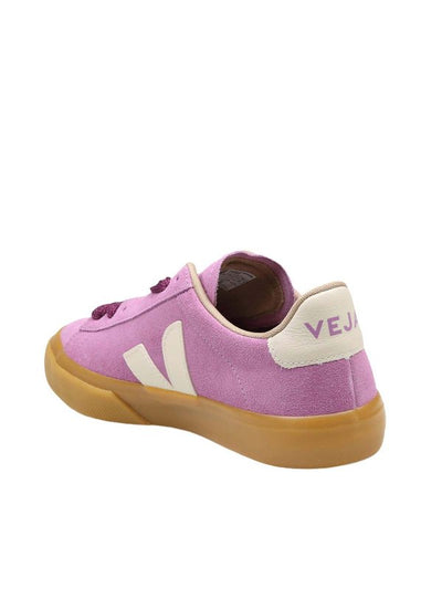 Sneakers Campo In Camoscio Colore Mulberry