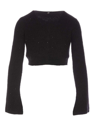 Cardigan Strass Nero