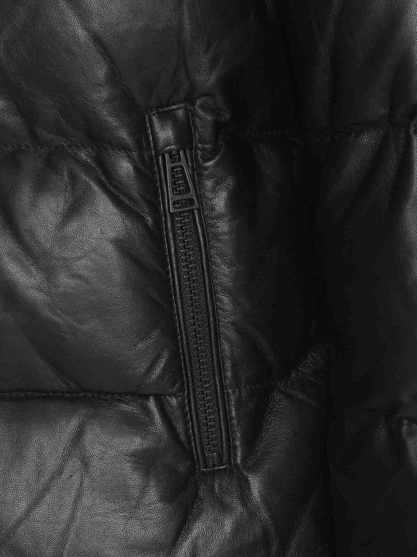 Bomber In Similpelle Nera