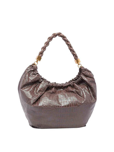 Borsa Hobo Grande Con Logo