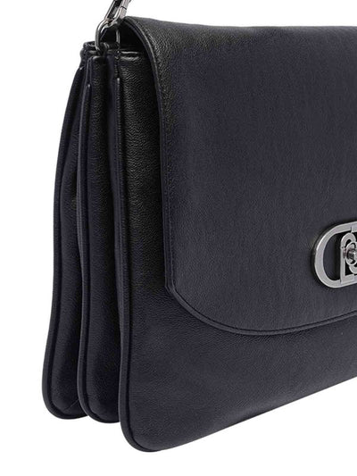 Borsa A Tracolla Grande Con Logo