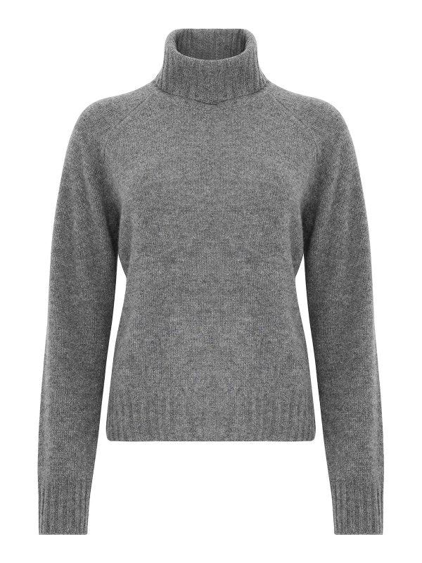 Maglione In Cashmere A Collo Alto