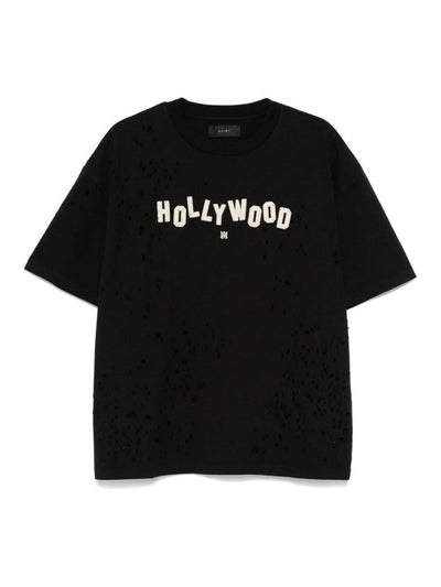 Maglietta Hollywood In Cotone