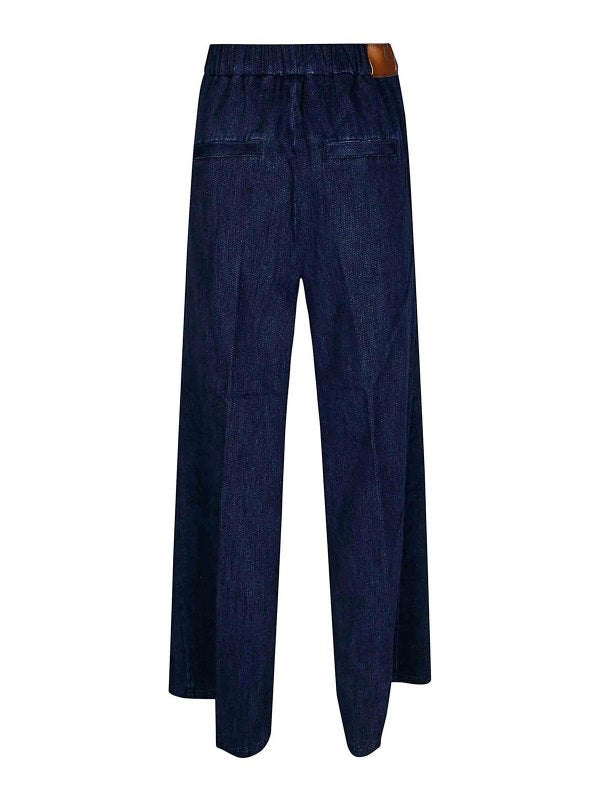 Pantalone Palazzo In Denim