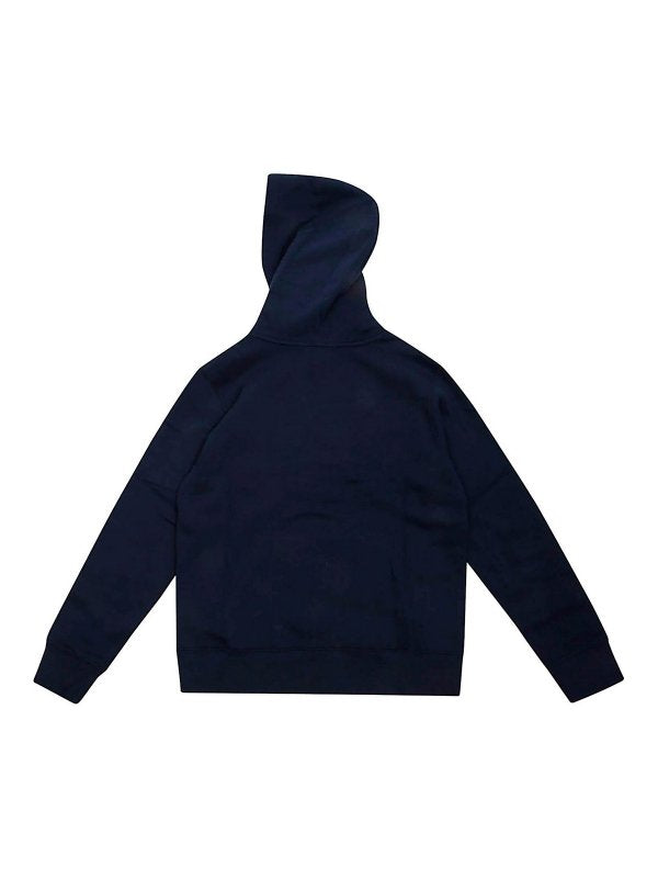 Ls Po Hood-tops-knit