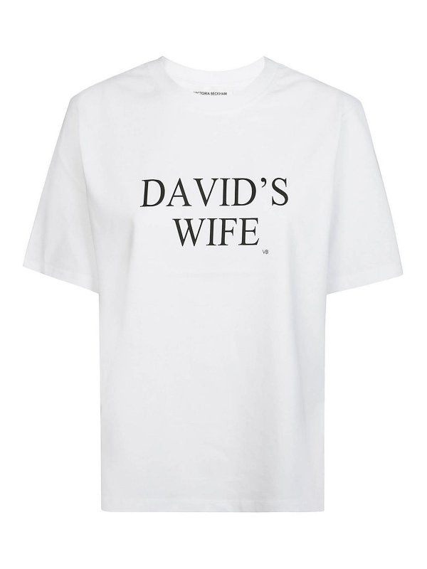 T-shirt Manica Corta Davids Wife