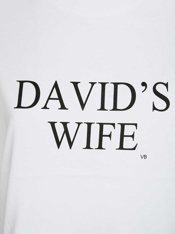 T-shirt Manica Corta Davids Wife