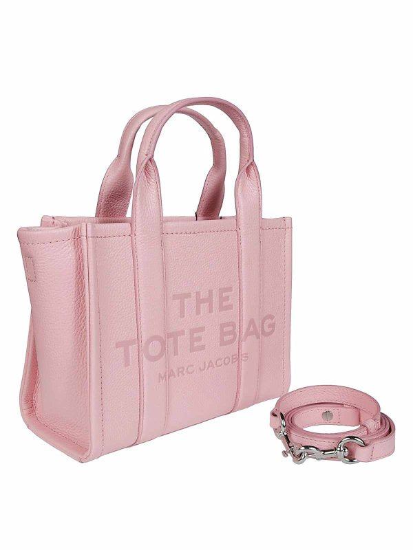 La Borsa Tote Media In Pelle