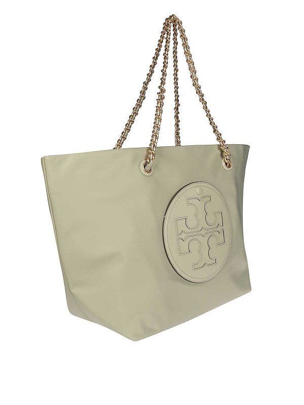 Borsa Tote In Nylon Con Catena Ella