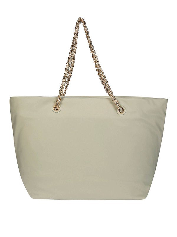 Borsa Tote In Nylon Con Catena Ella