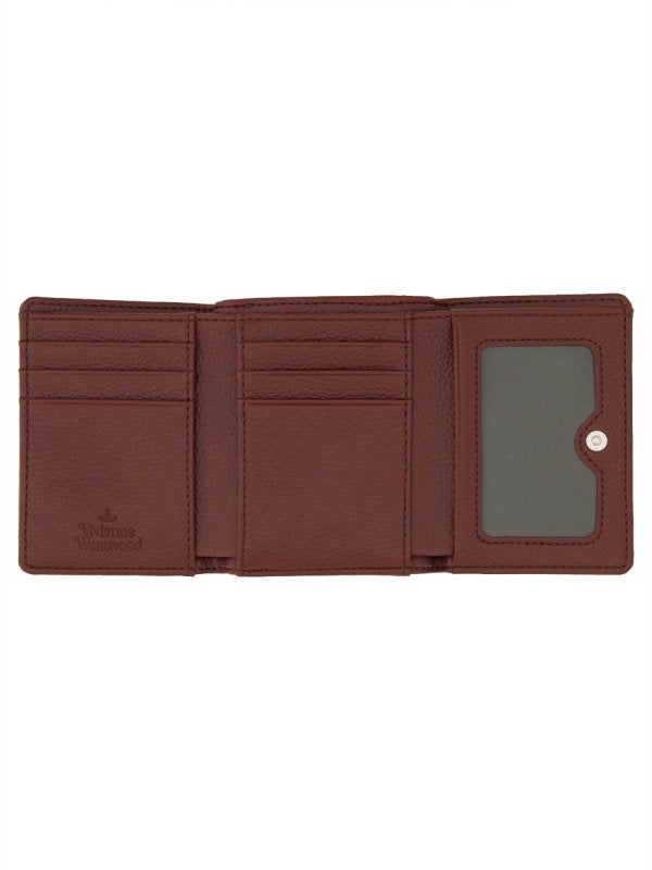 Portafoglio Tri-fold Con Cornice Piccola