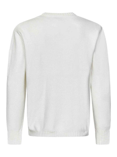 Maglione Girocollo Bianco