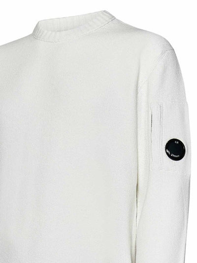 Maglione Girocollo Bianco