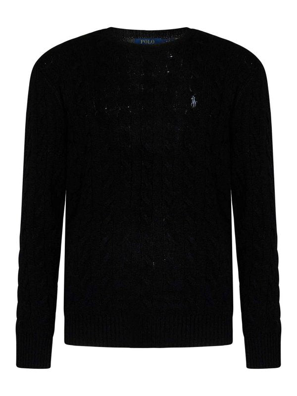 Pullover Nero Girocollo